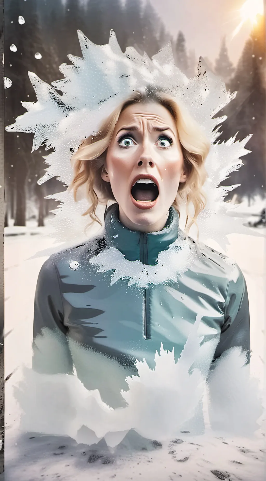 ai character: frozen wife background