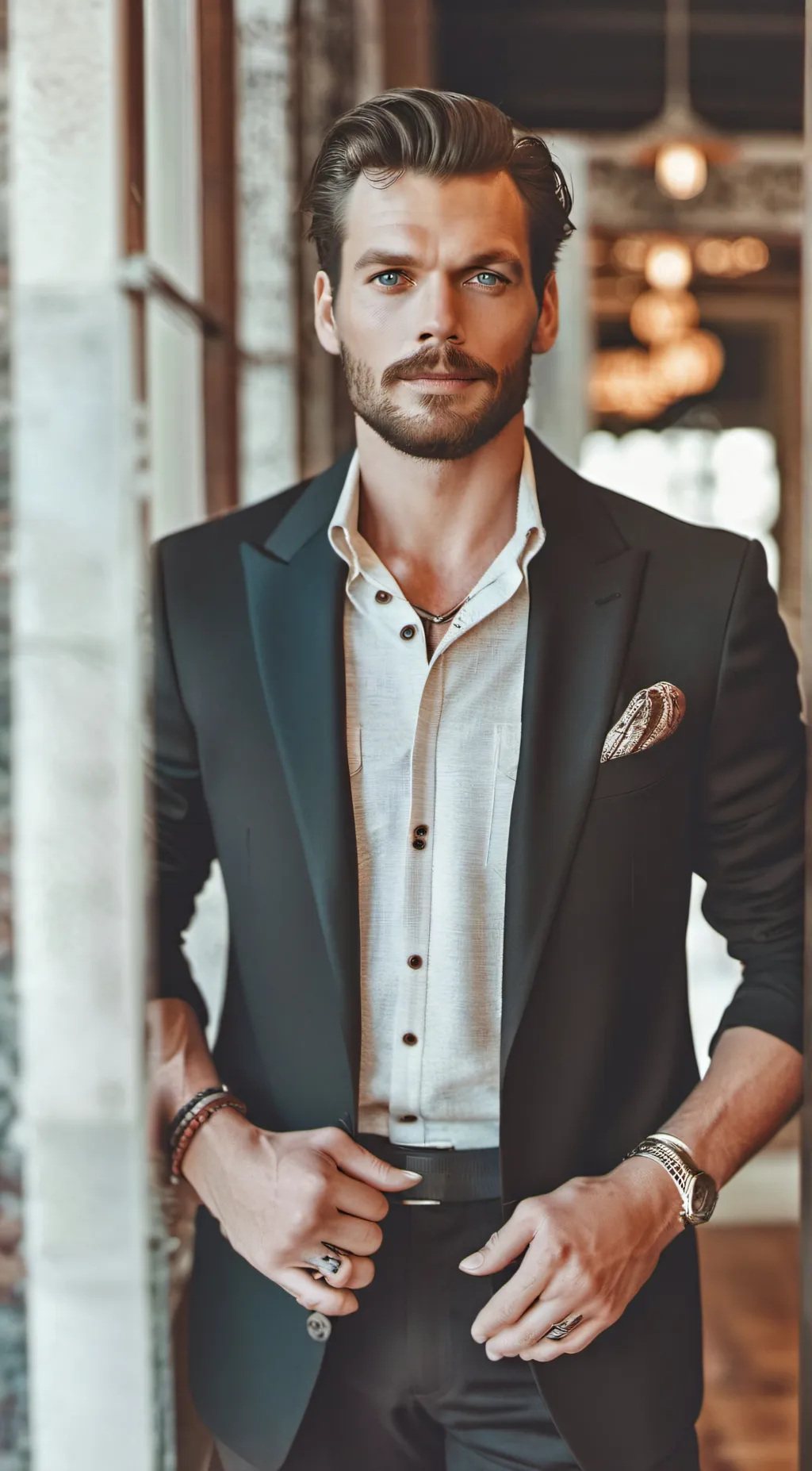 ai character: Sebastian Heart background