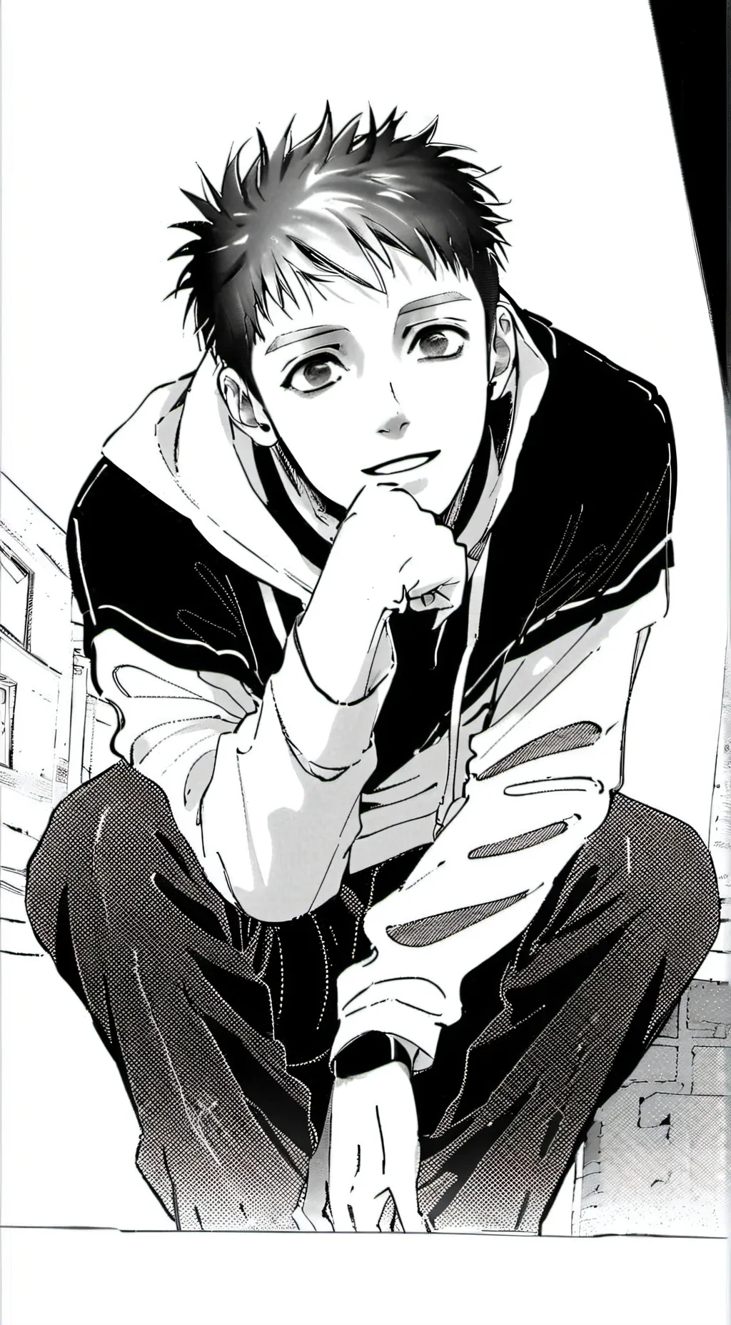 ai character: Ray  background