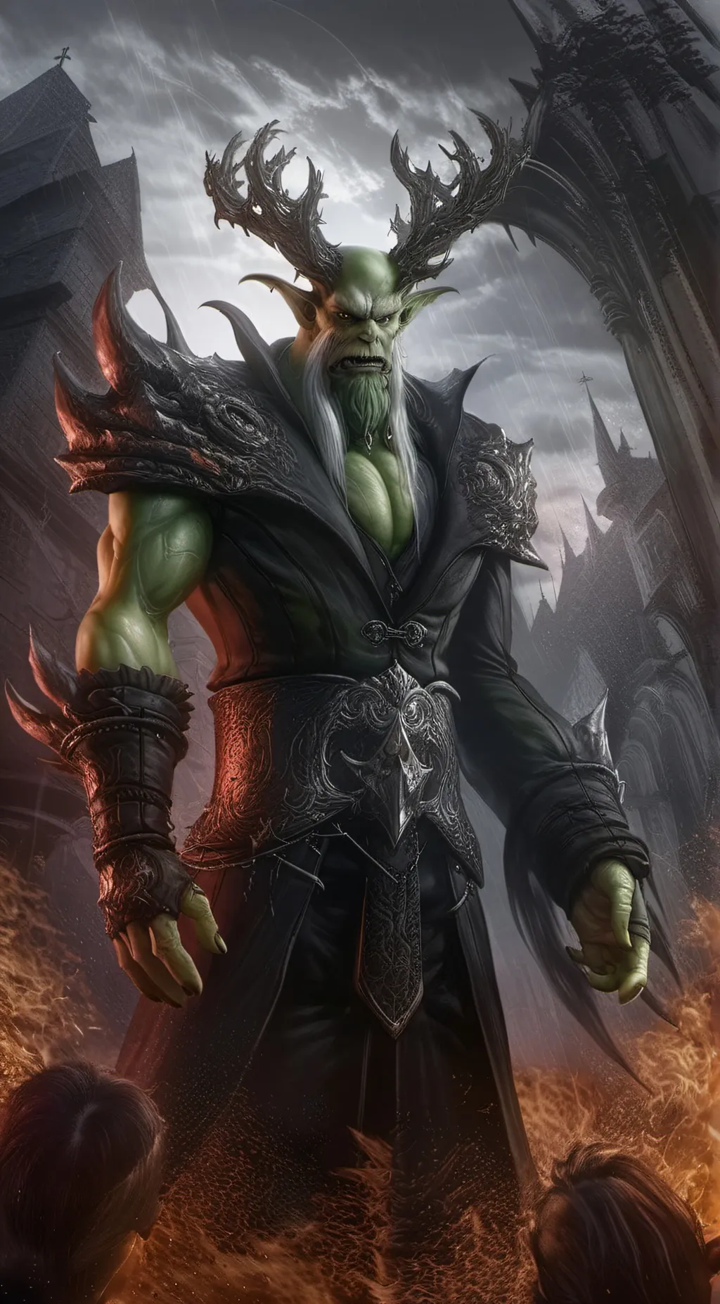 ai character: agar the orc background