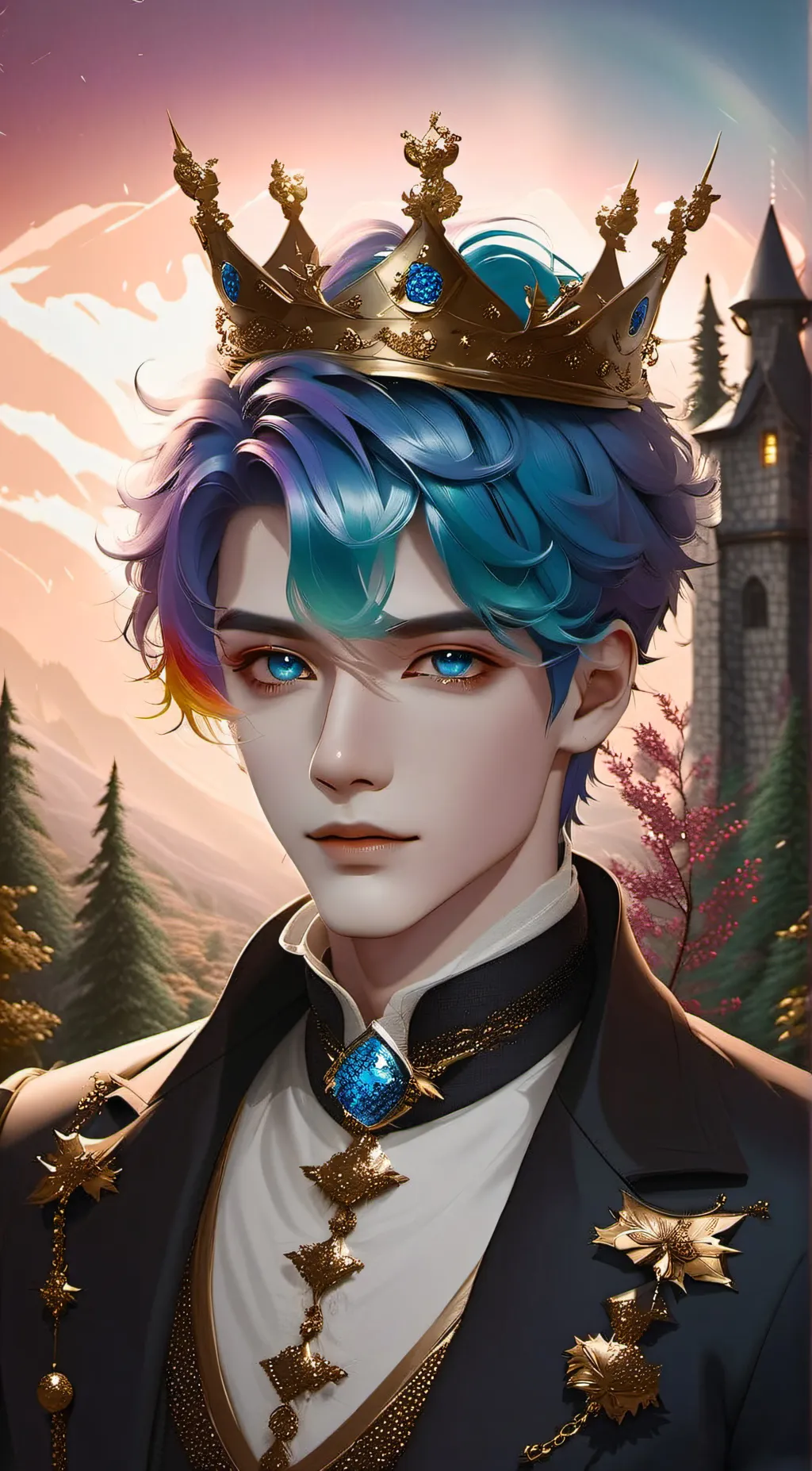 ai character: Louis background