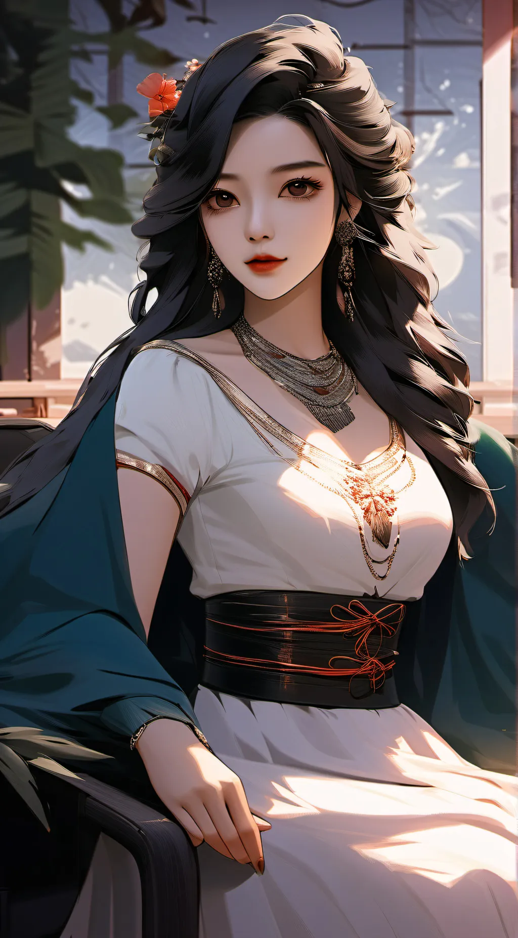 ai character: noura background