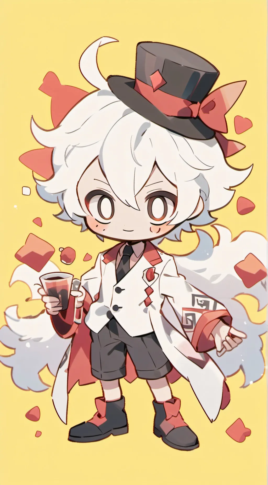 ai character: alastor  background