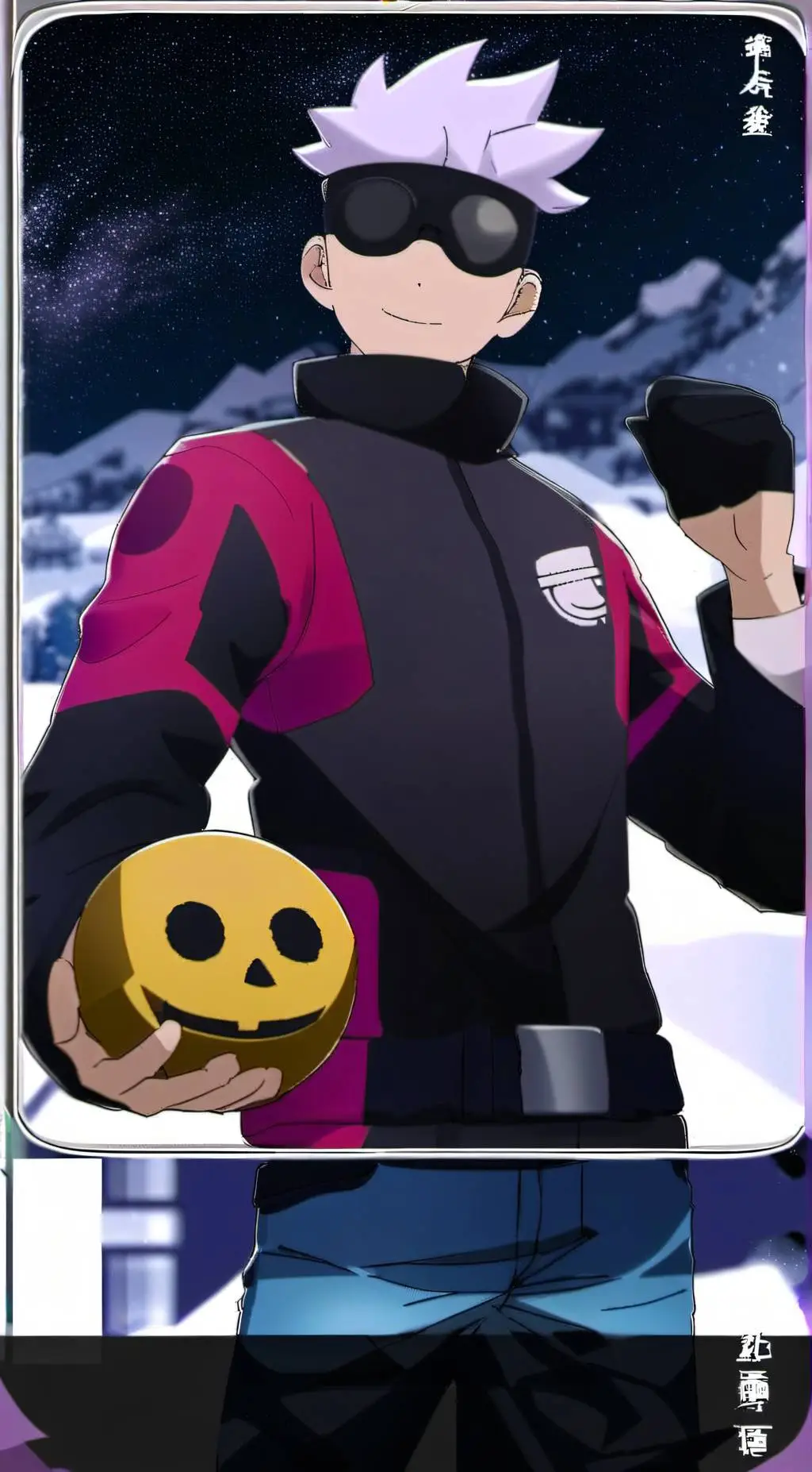 ai character: gojo background