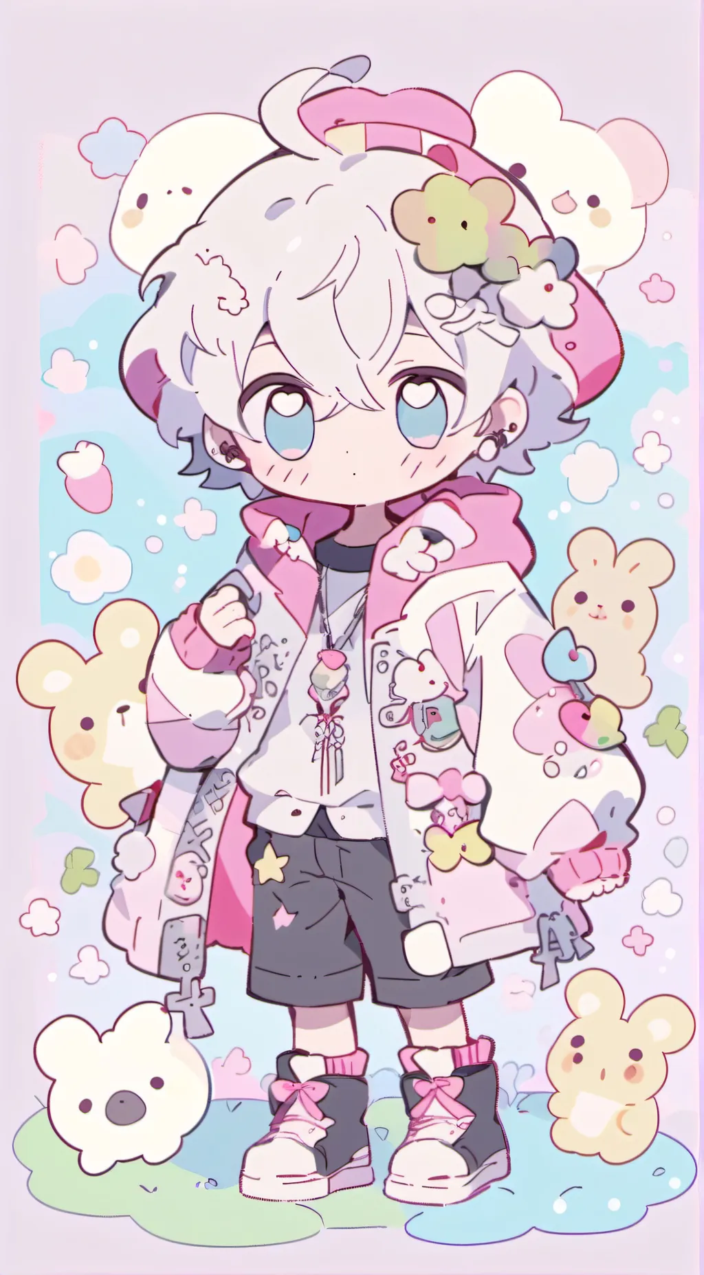 ai character: creepy pasta  background