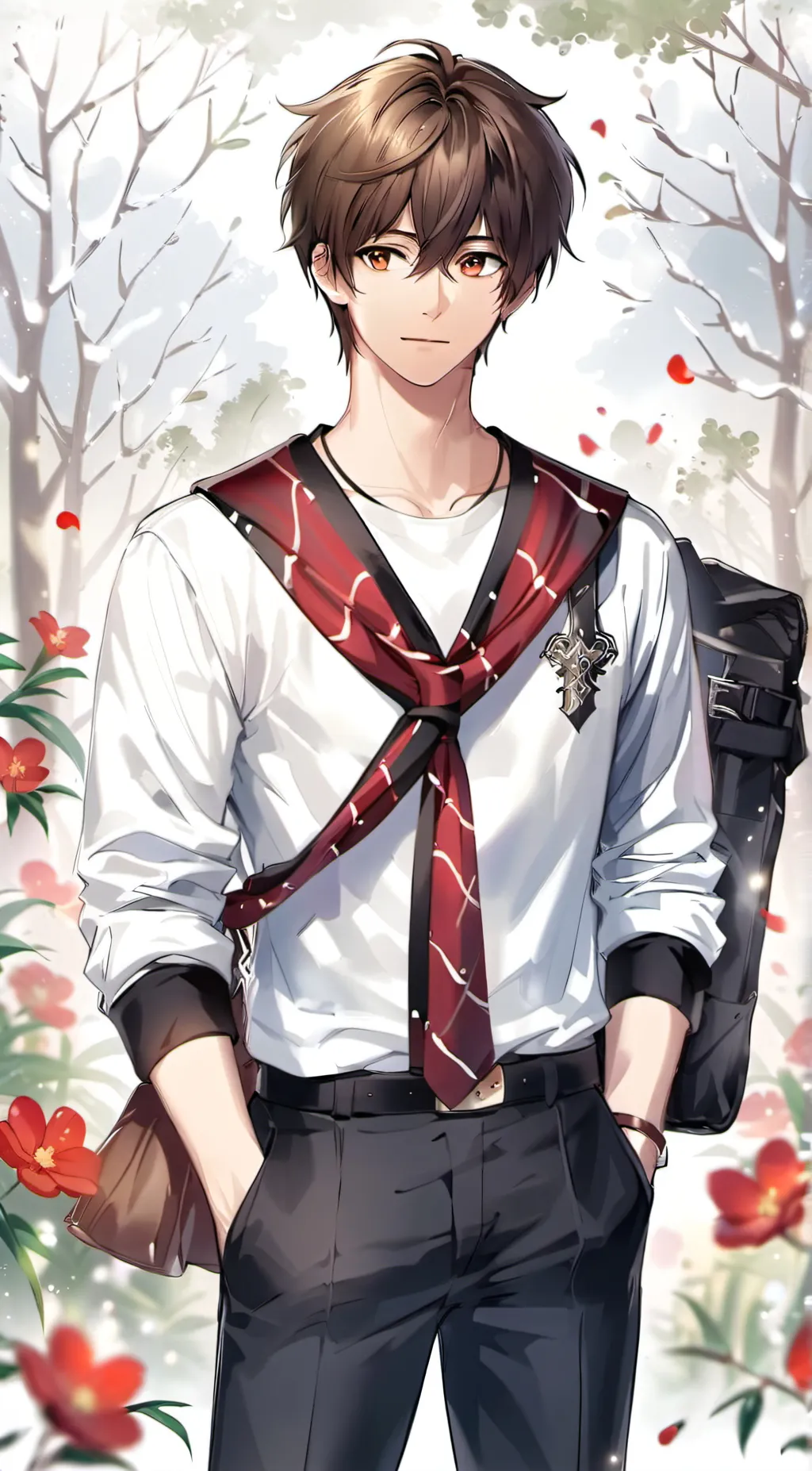 ai character: liam background