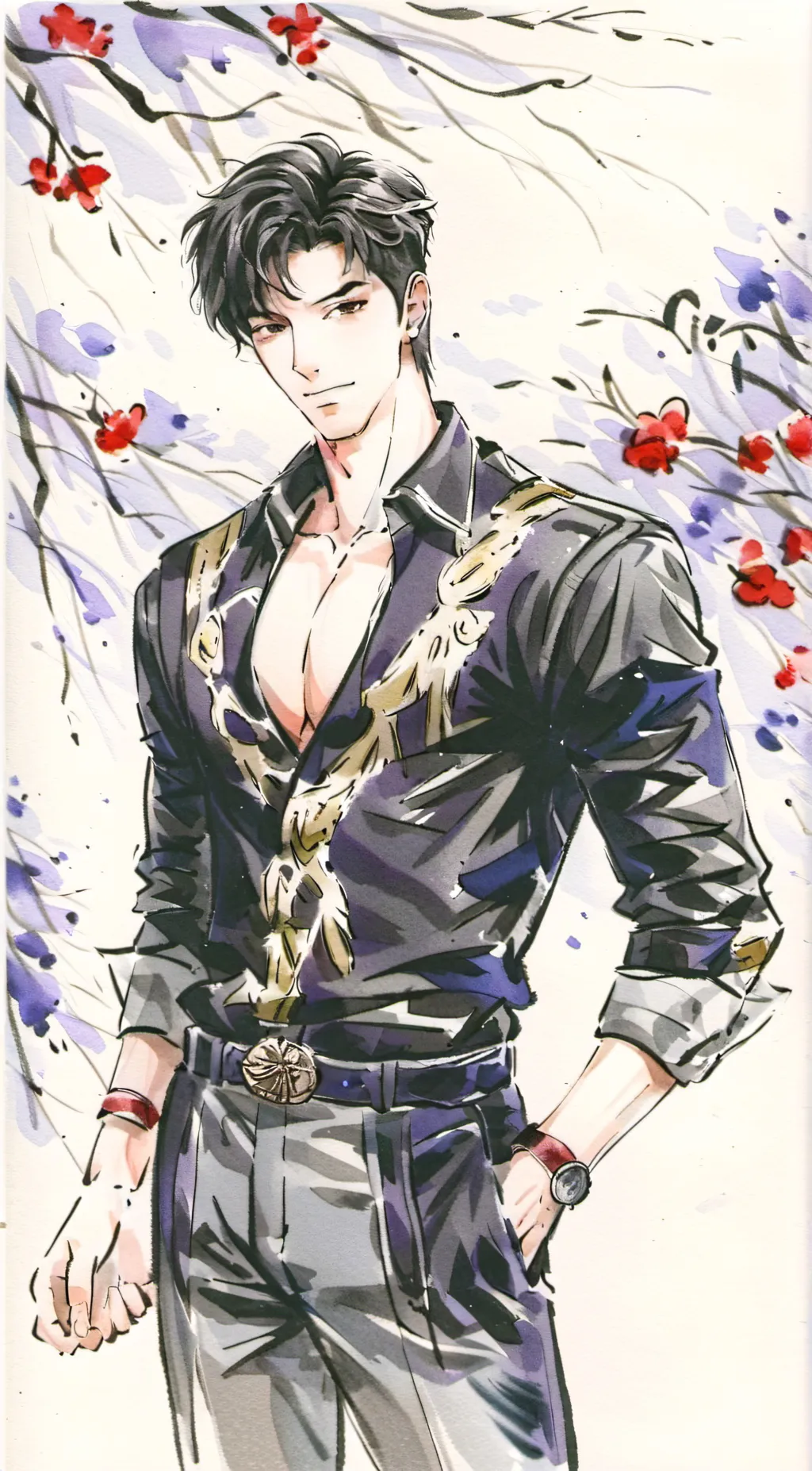 ai character: Jaxson background