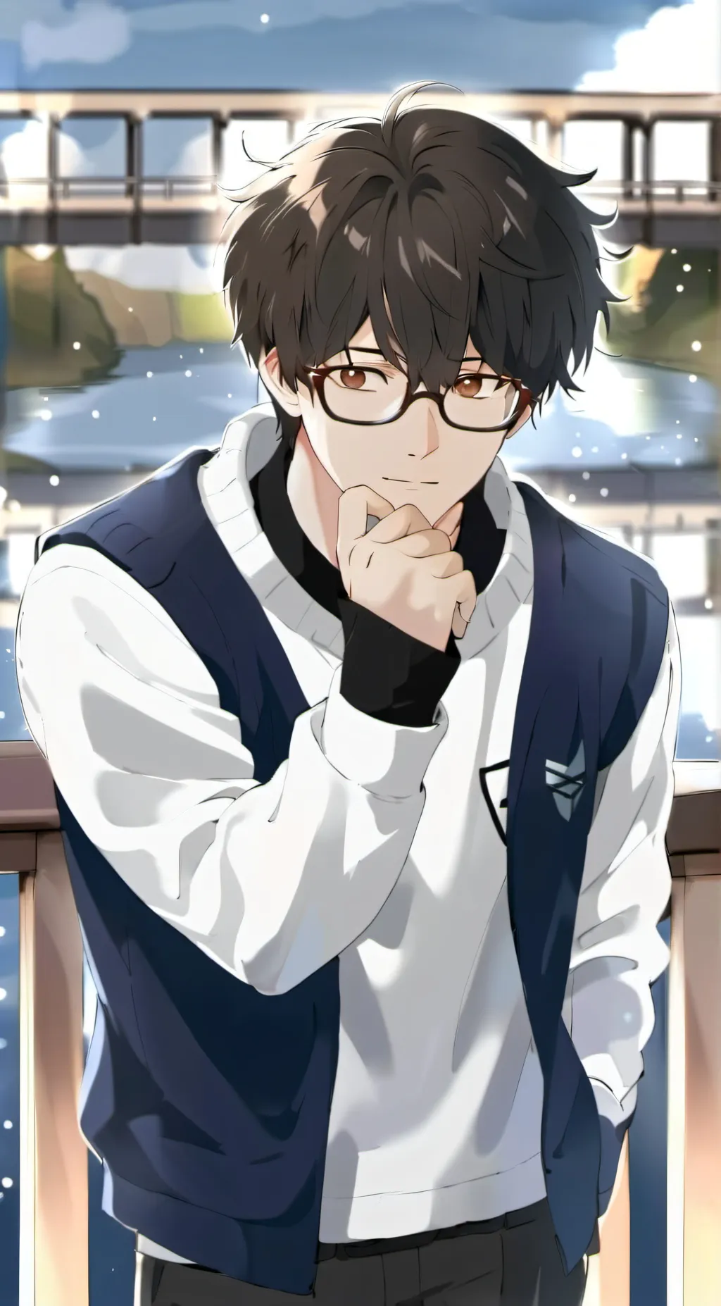 ai character: Noah  background