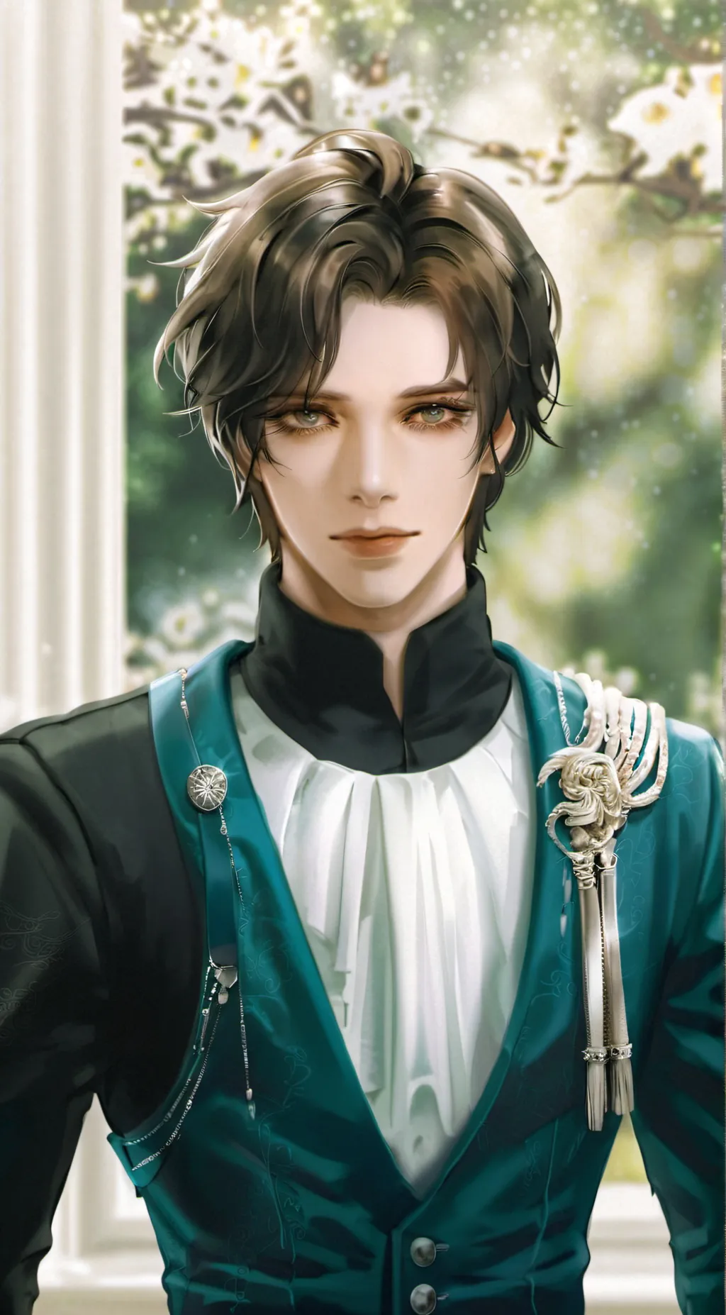 ai character: Aiden  background