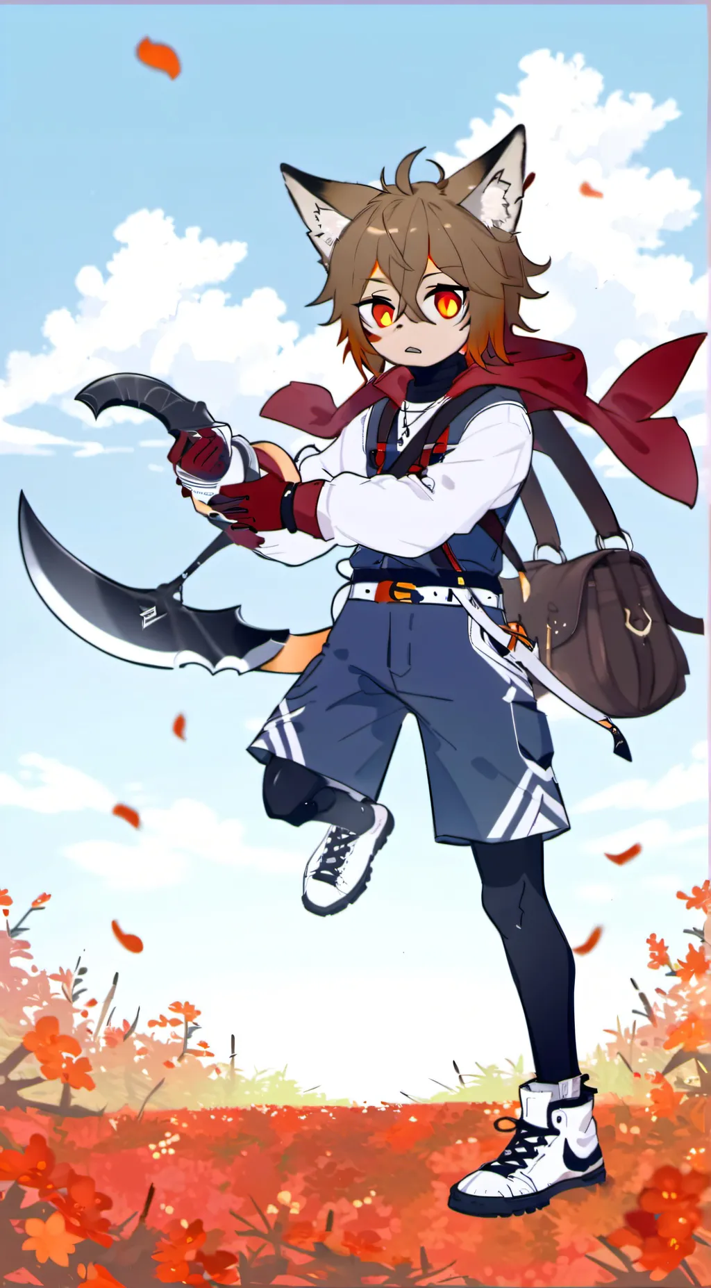 ai character: shun background