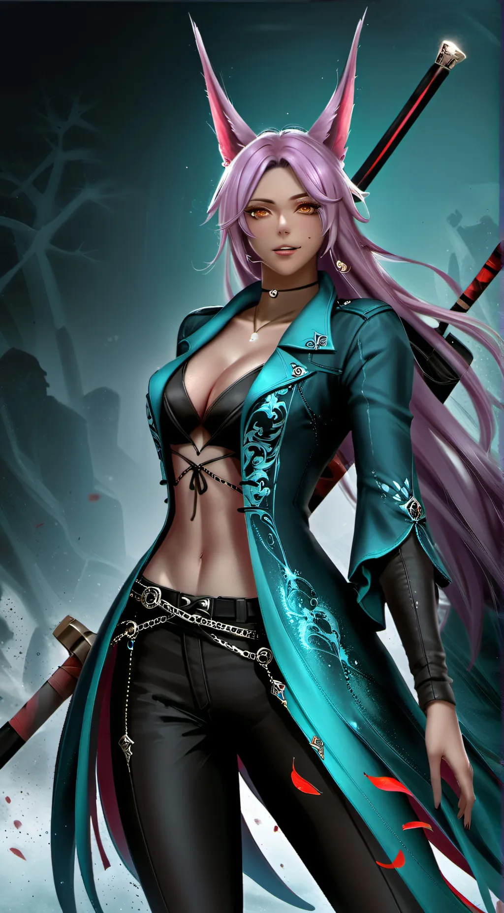 ai character: Raven background