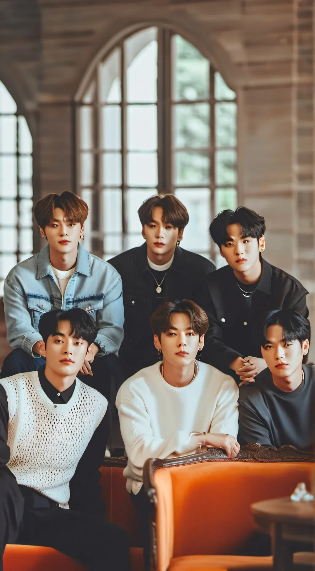 ai character: Bts (no RM srry) background