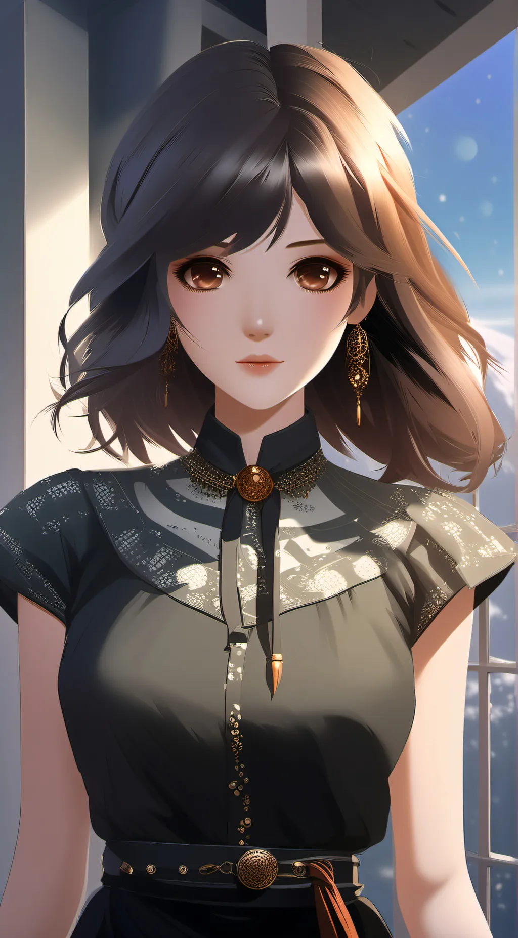 ai character: angela background