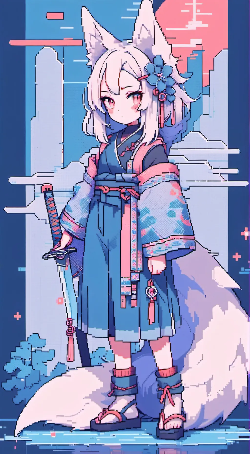 ai character: kon background