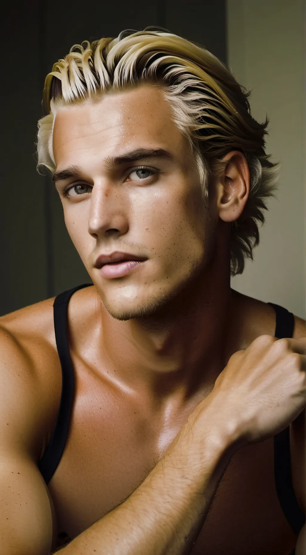 ai character: olpha background