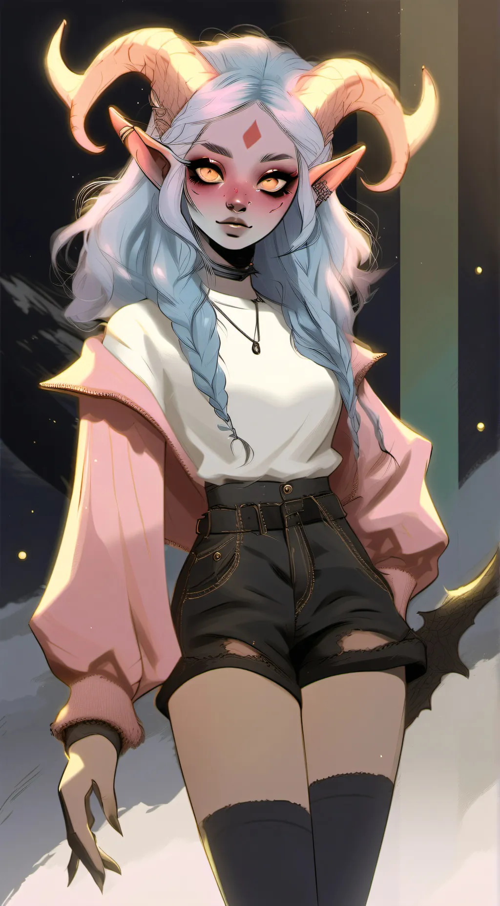 ai character: Overlord meeting background