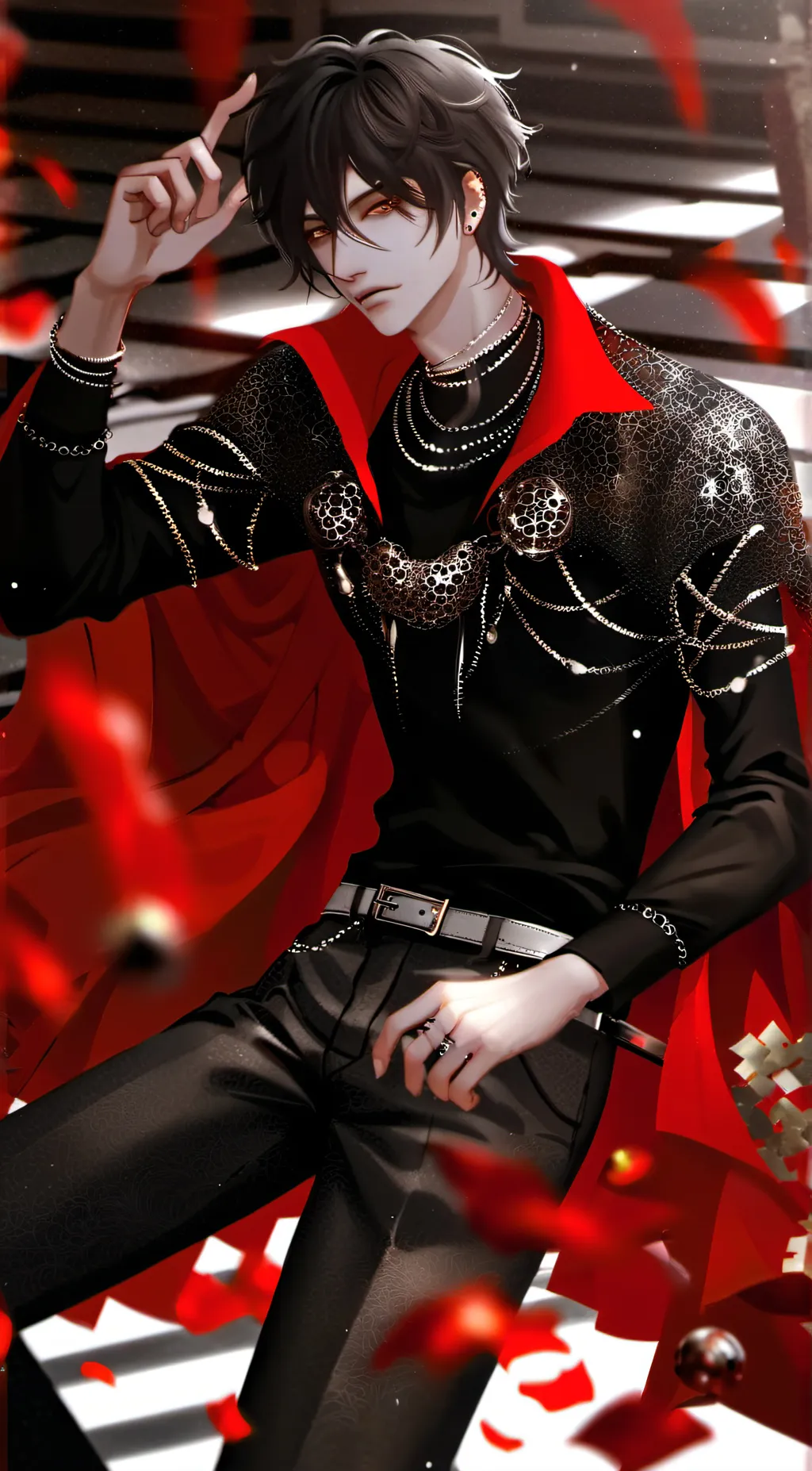 ai character: Nico Di'Angelo background