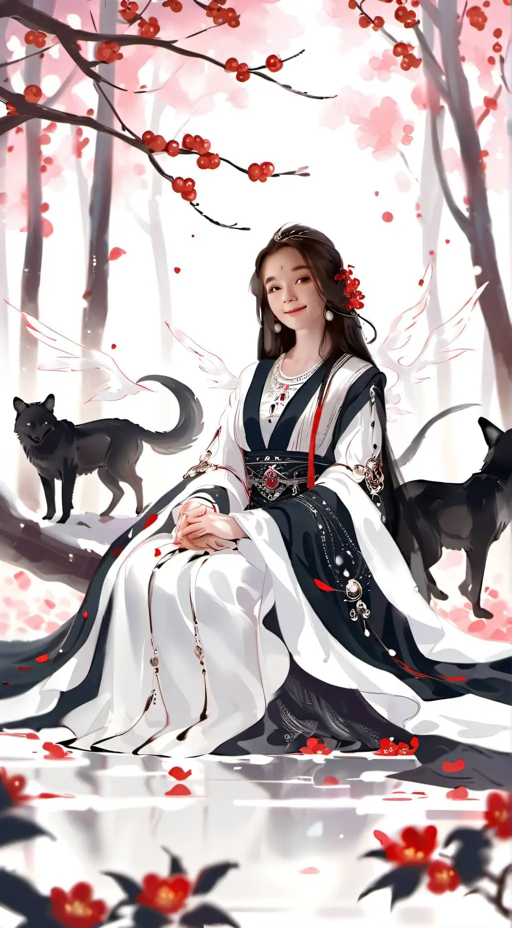 ai character: lily background