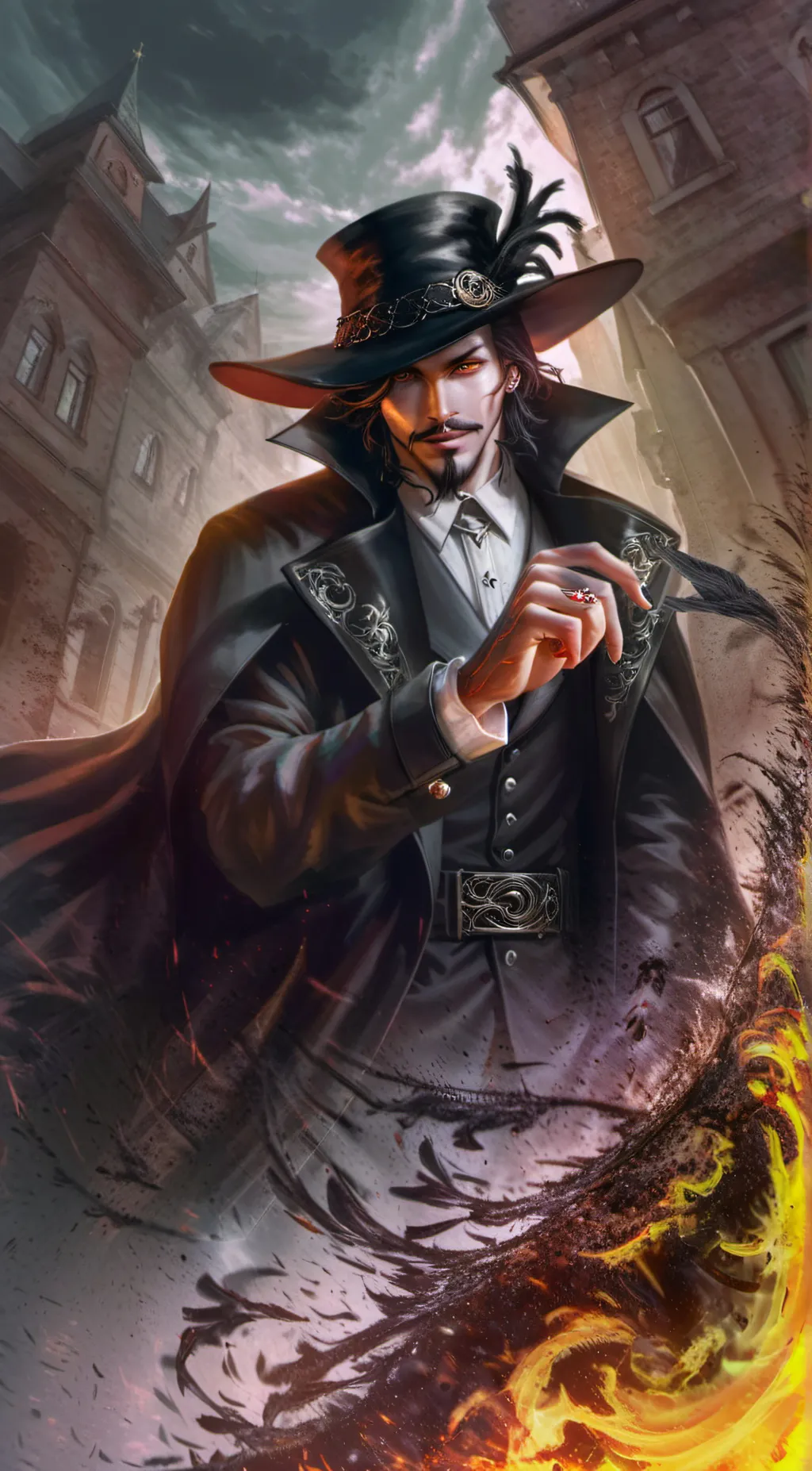 ai character: Dracule Mihawk background