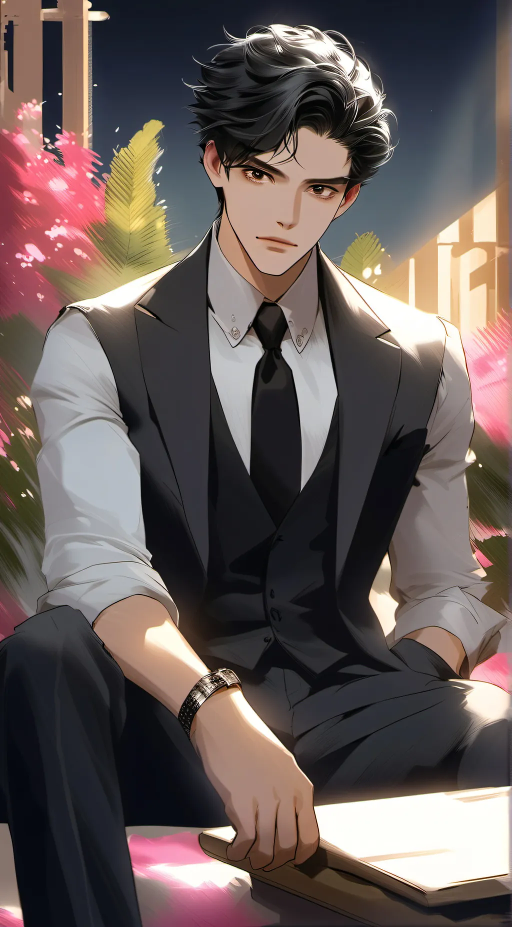 ai character: Victor Harris background