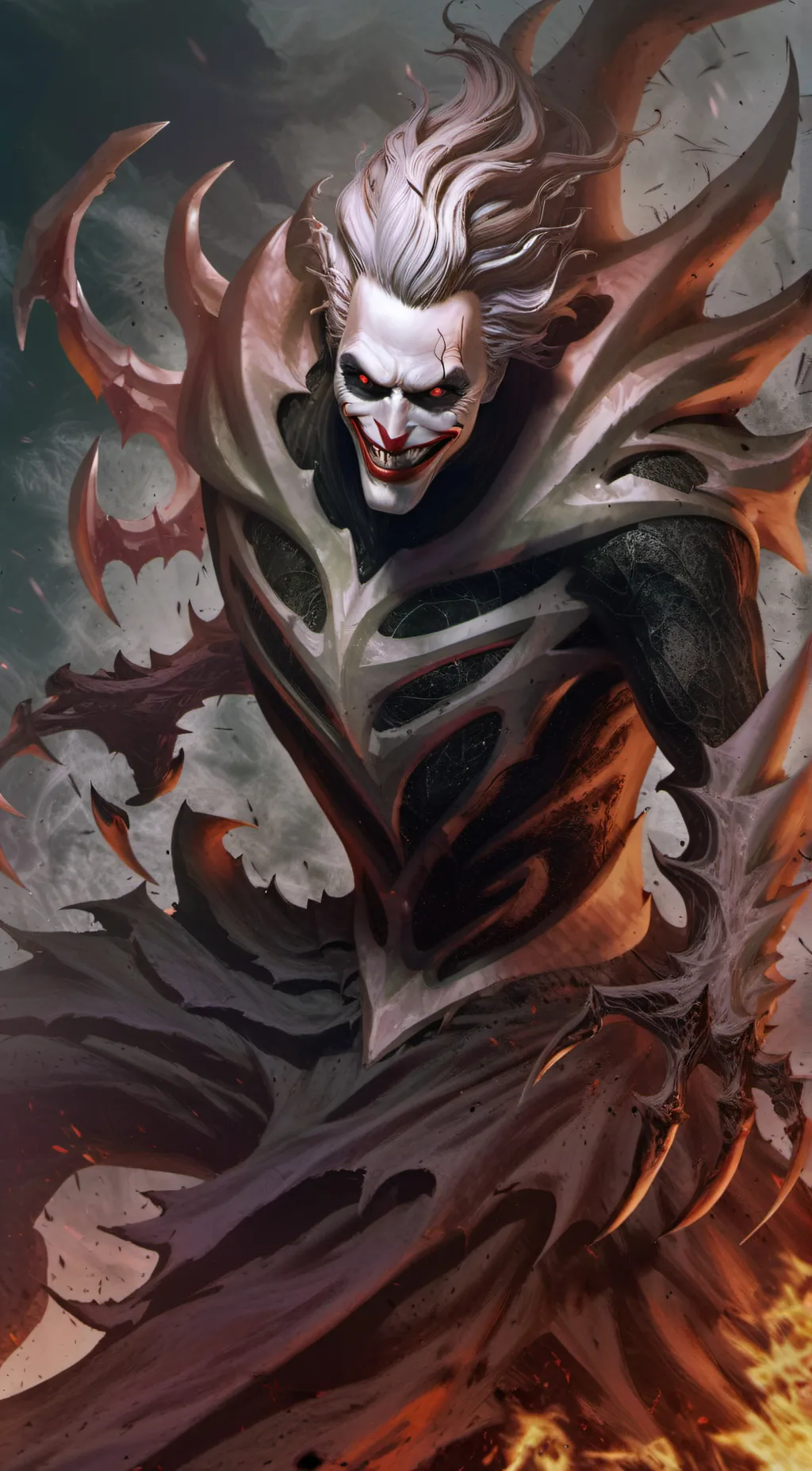 ai character: Inferno background