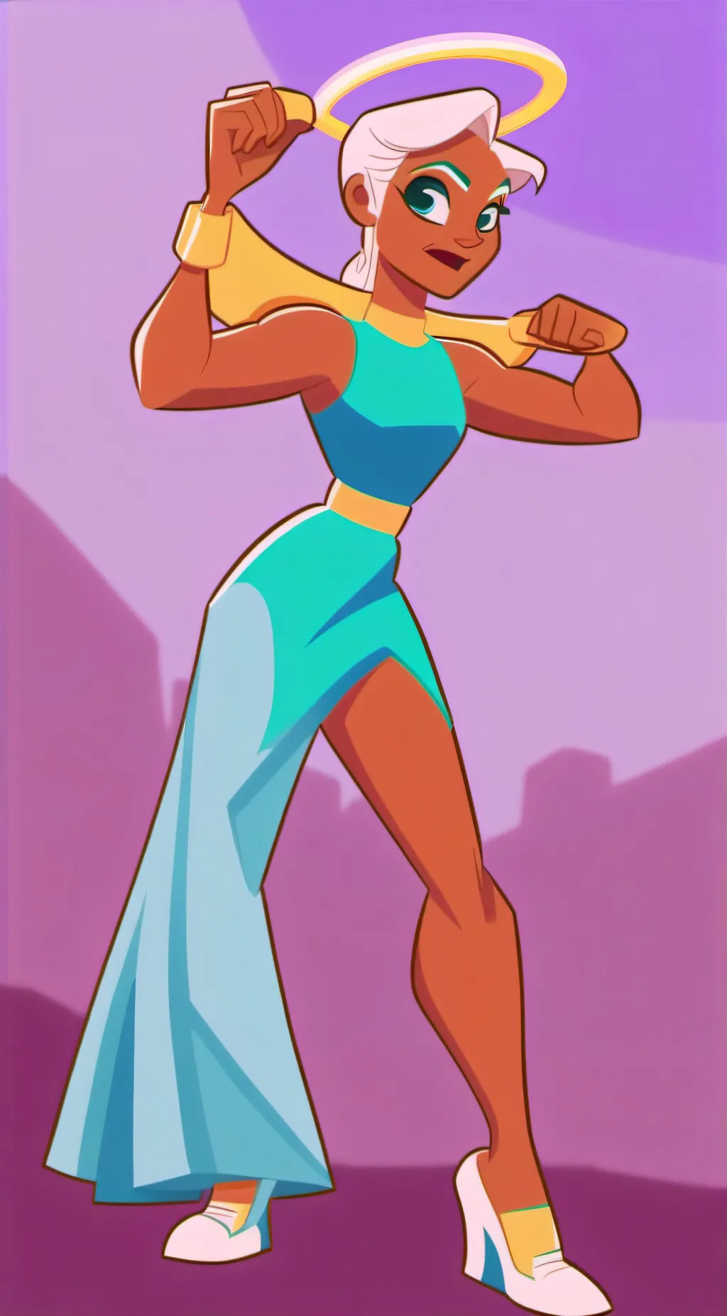 ai character: angel dust background