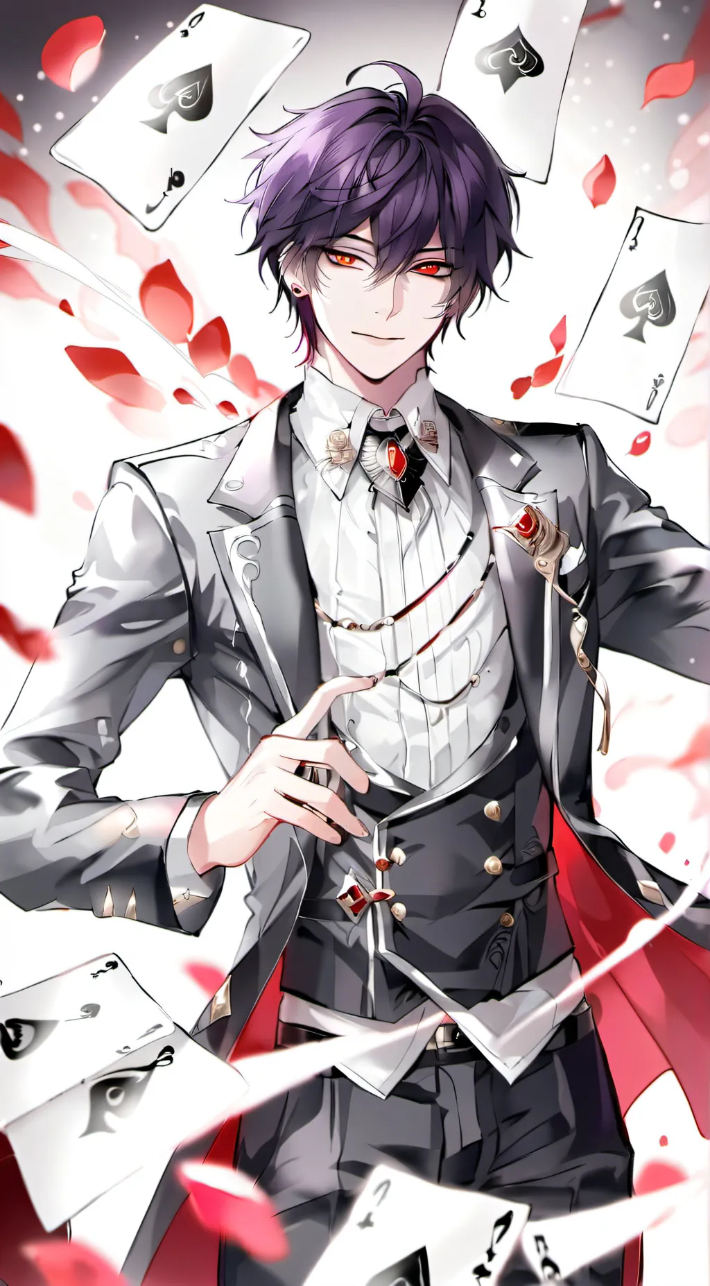 ai character: •*|Valentino|*• background