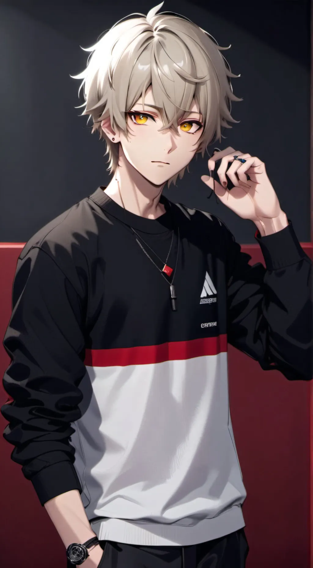 ai character: ¿Zane?  background