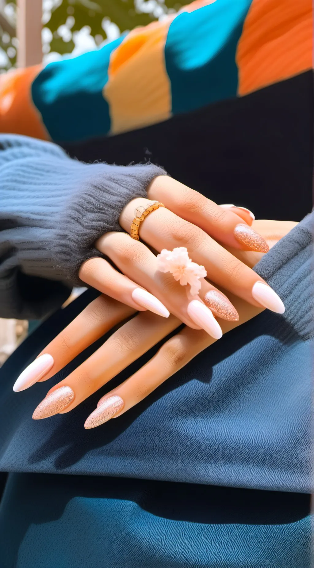 ai character: pretty nails💅💅💅💅💅💅 background