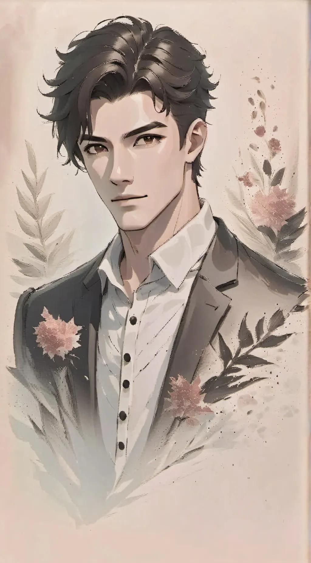 ai character: Min Joon (Cameron) background