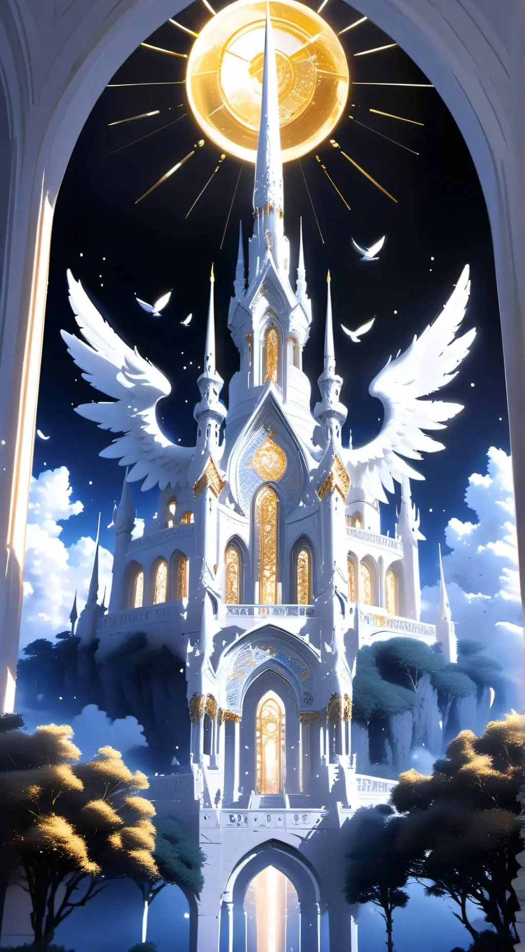 ai character: hazbin heaven background