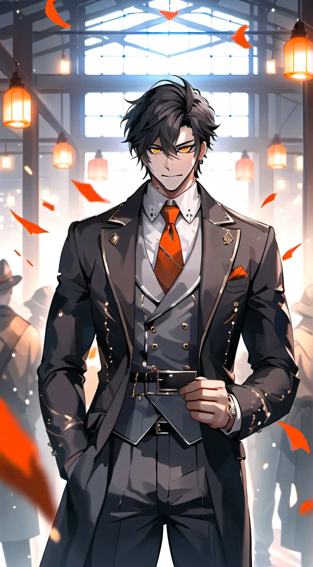 ai character: Jermany  background