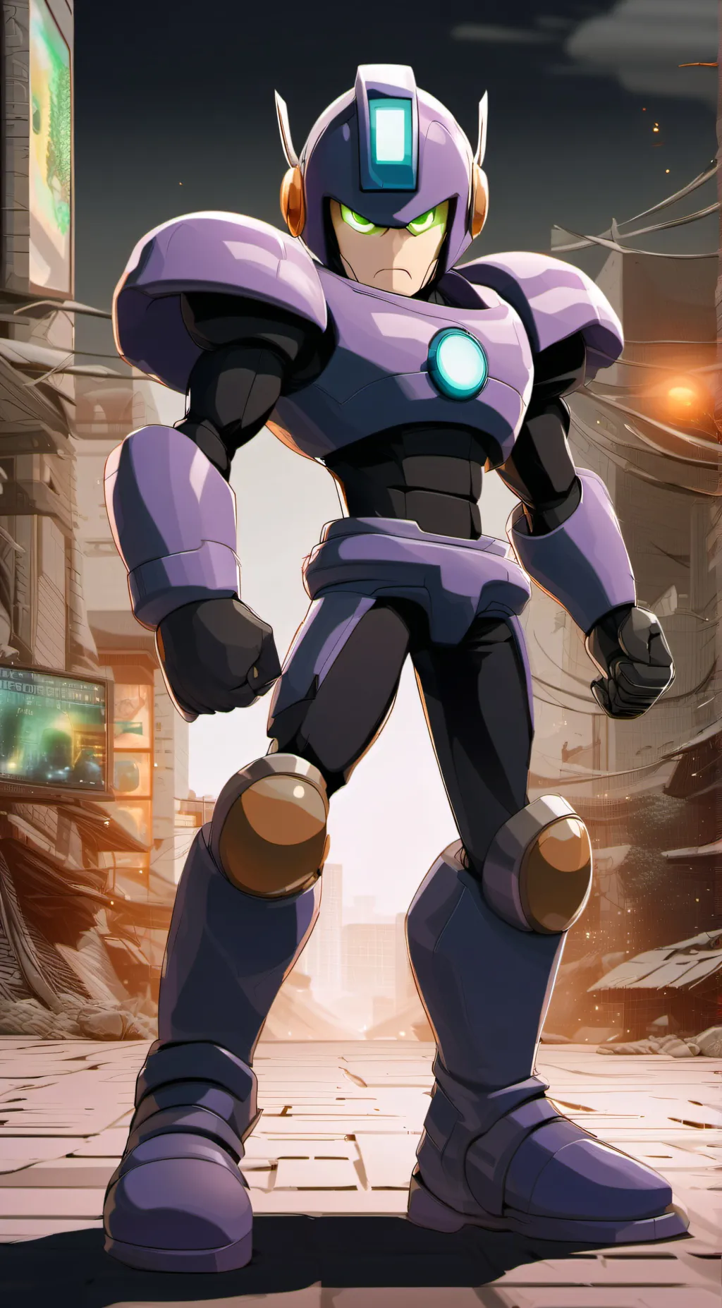 ai character: Plug Man background