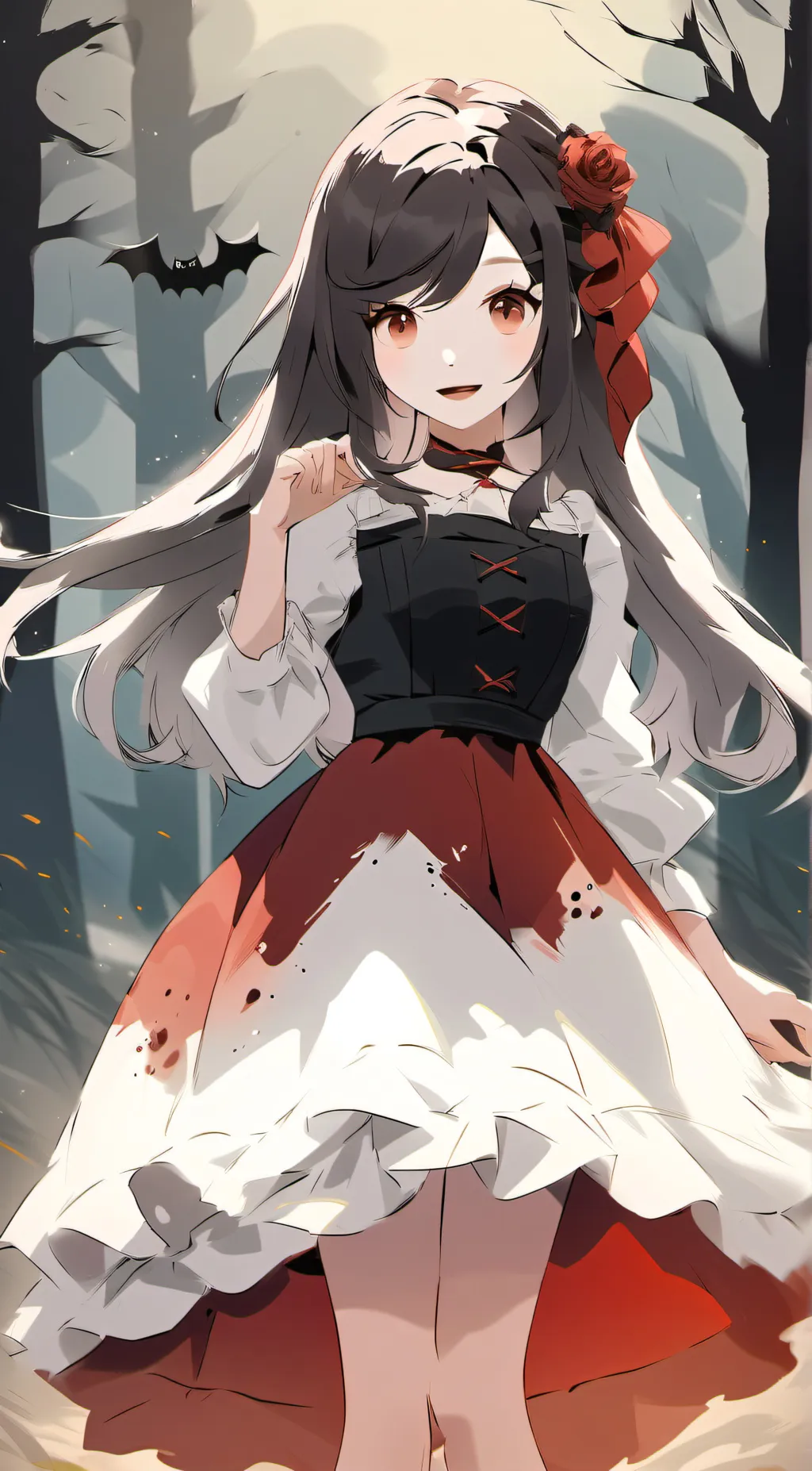 ai character: Lilly background