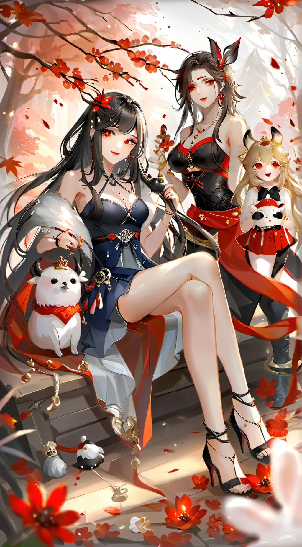 ai character: hana'chloe kashika background