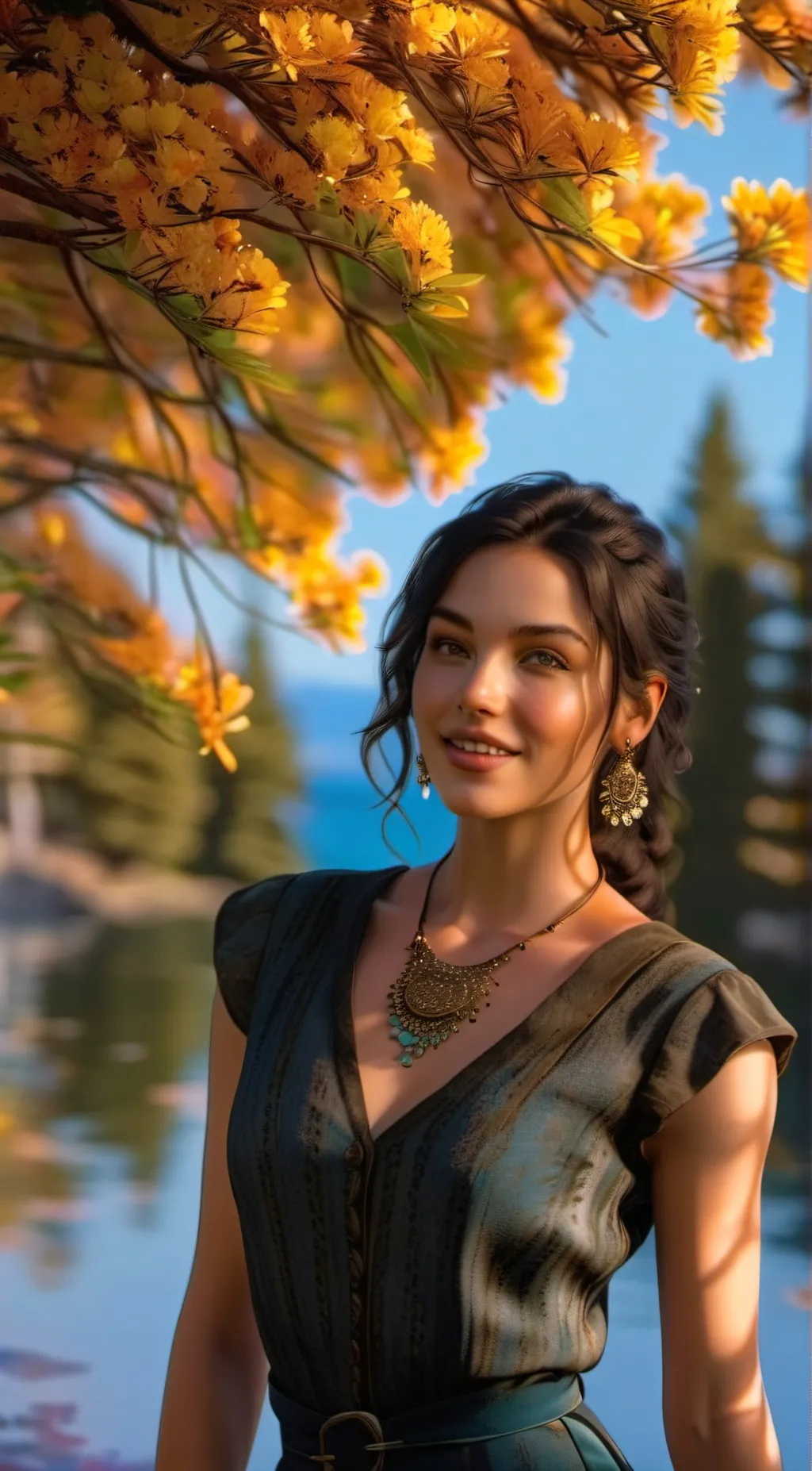 ai character: Nina background