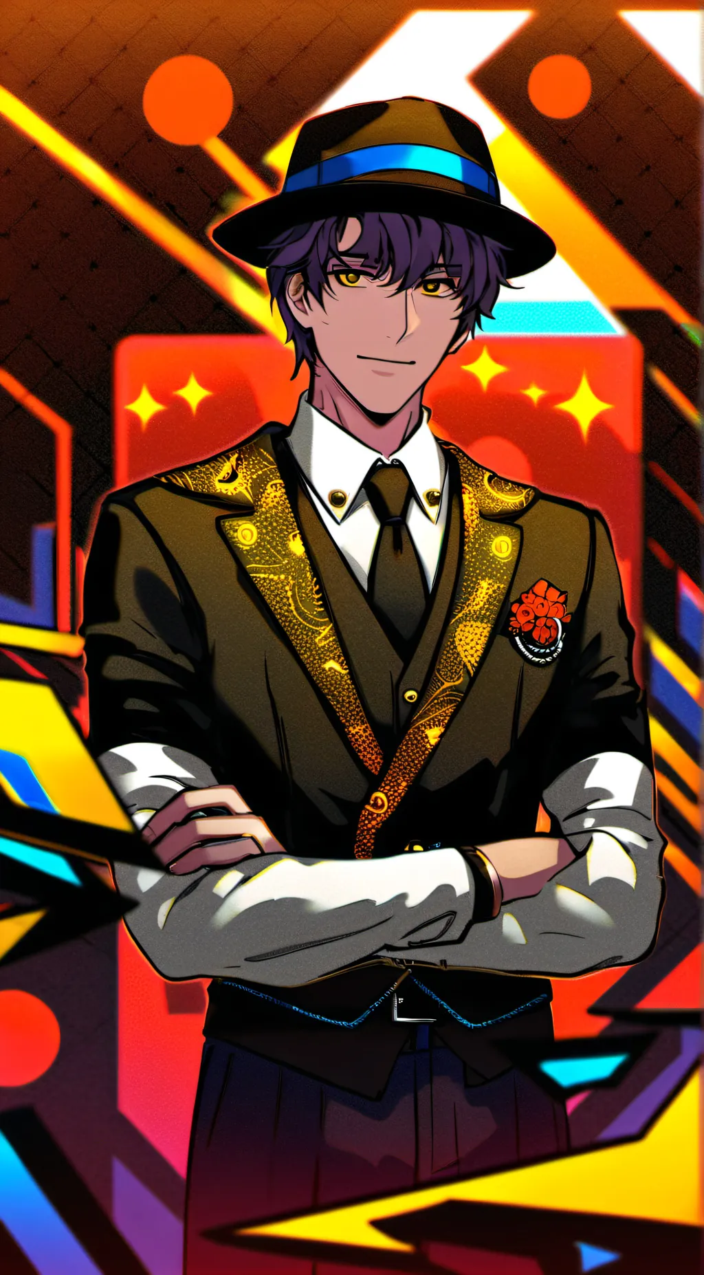 ai character: yardere dogday  background