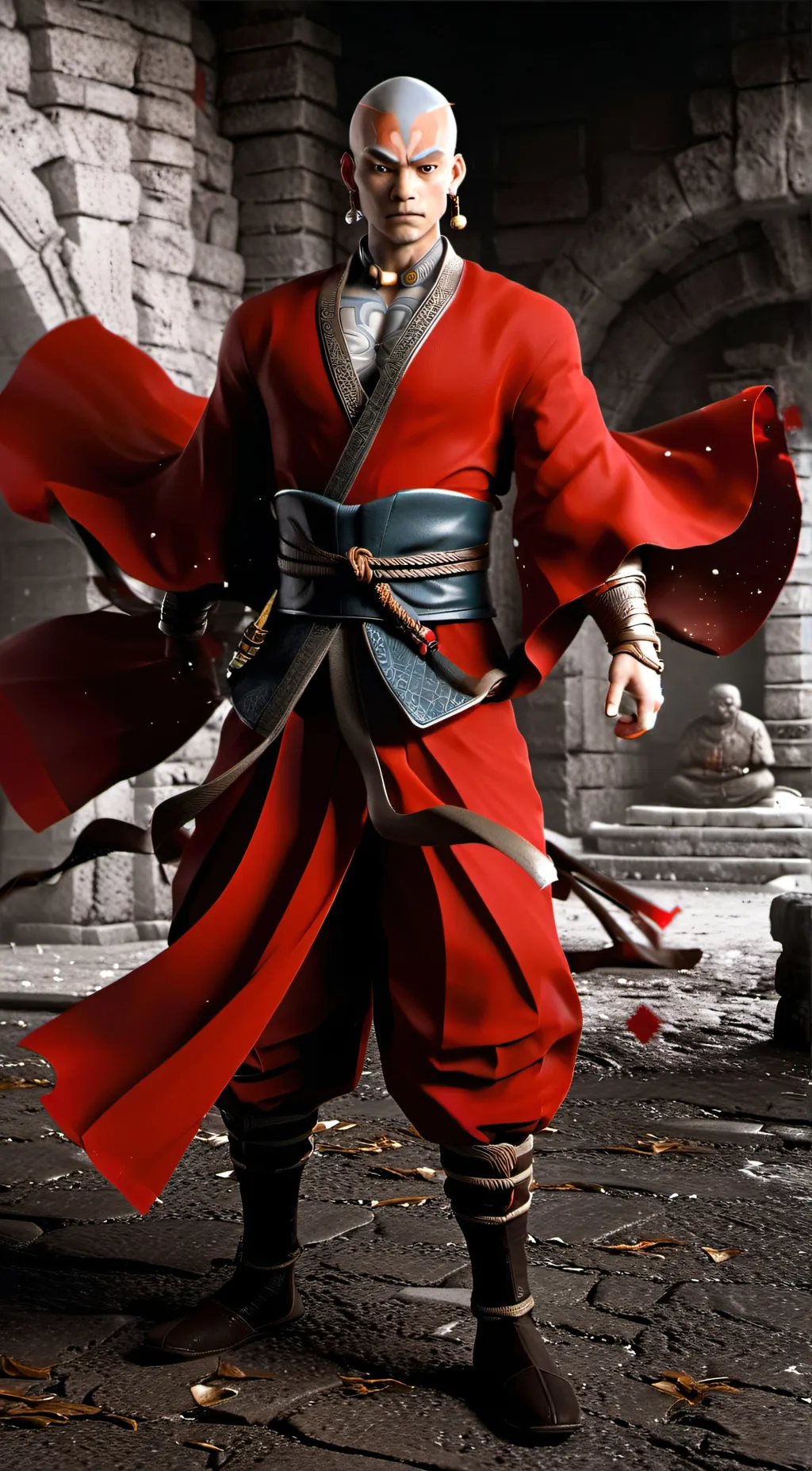 ai character: aang  background