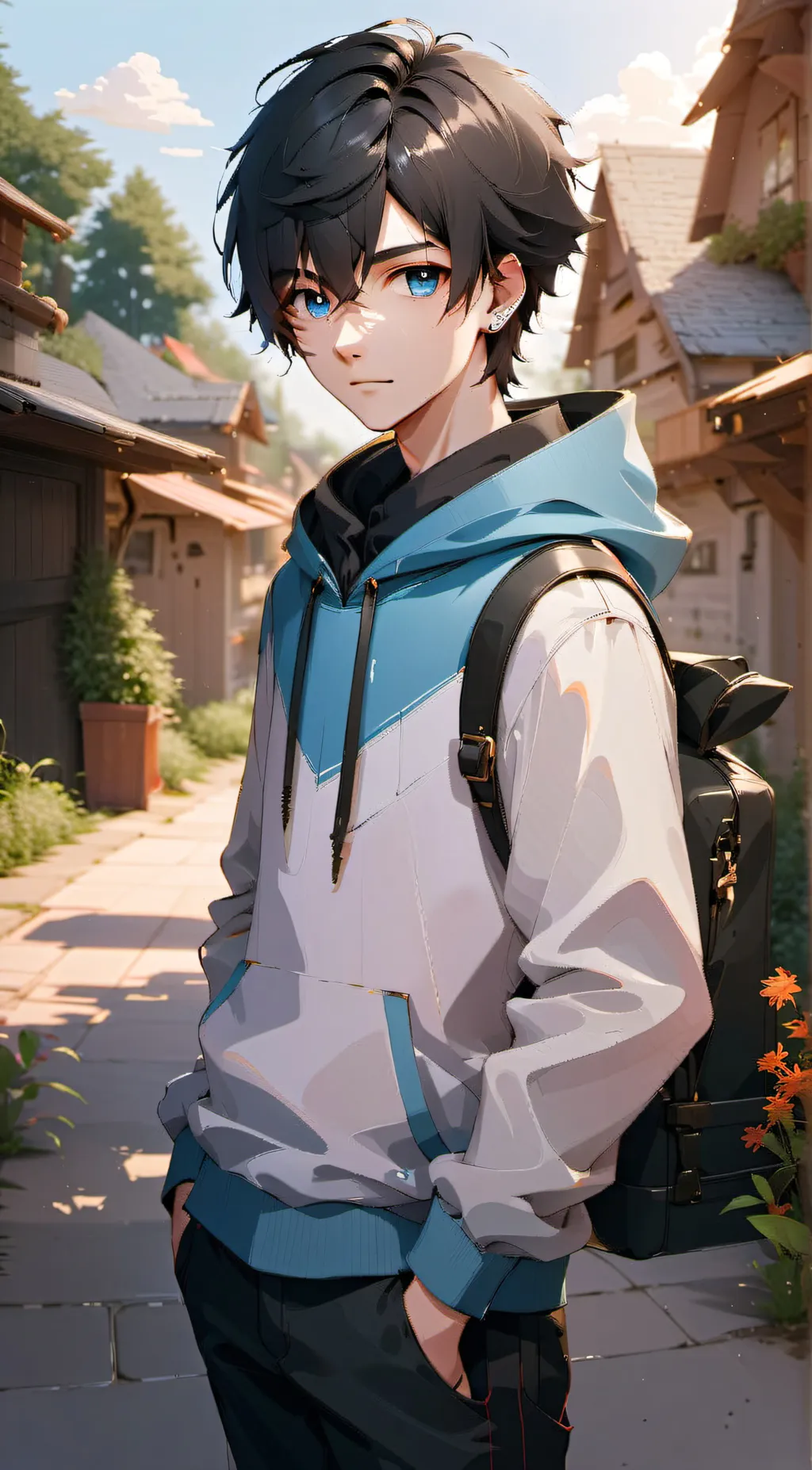 ai character: Alex background