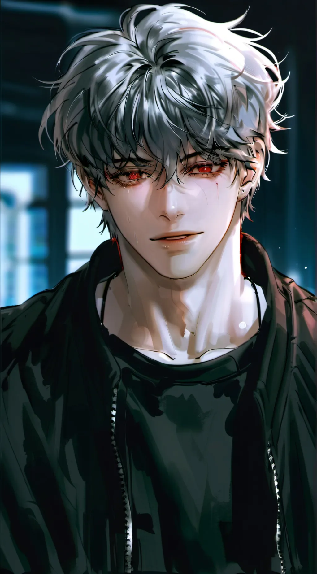 ai character: ♡•zev•♡ background