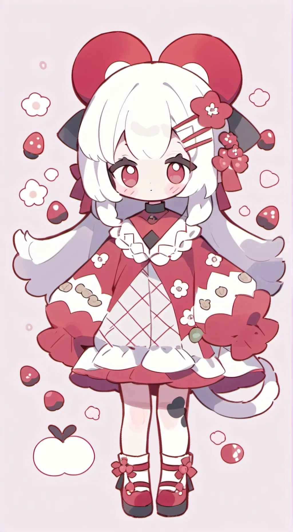 ai character: Meowkittycat  background