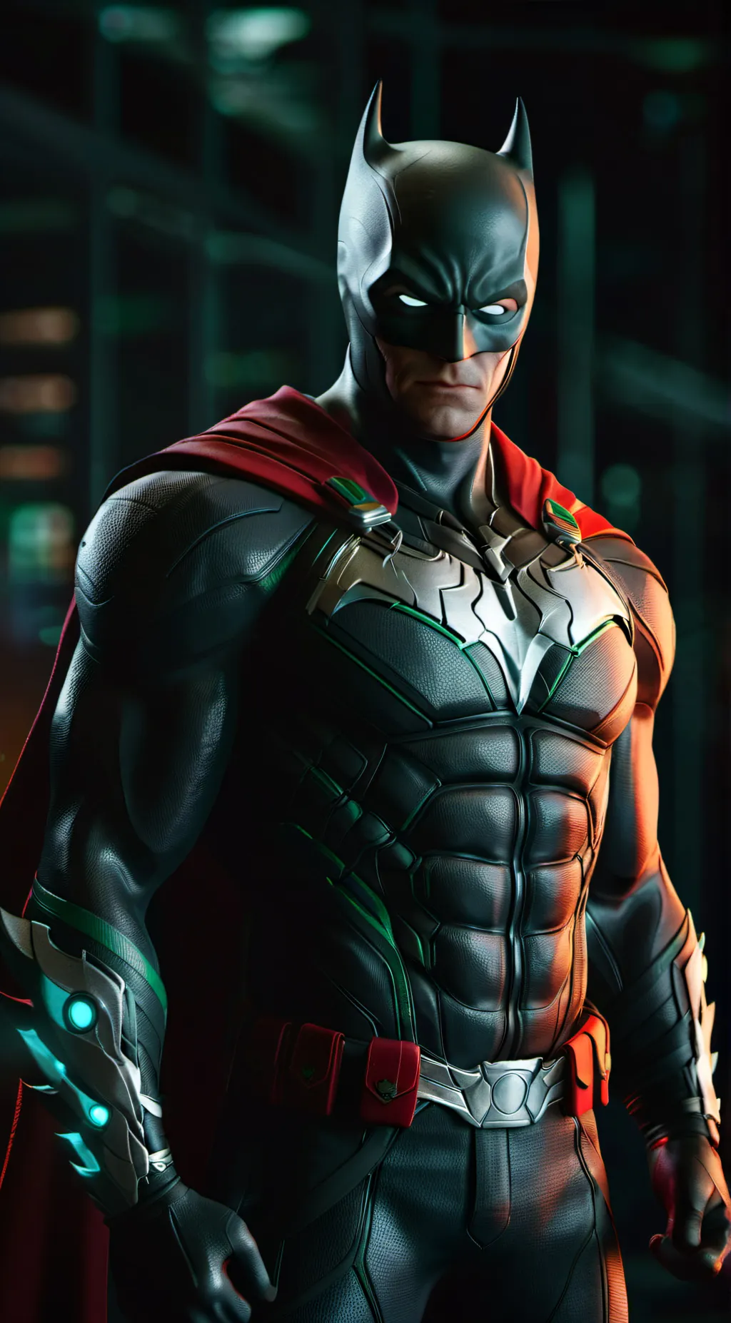 ai character: the new batman background