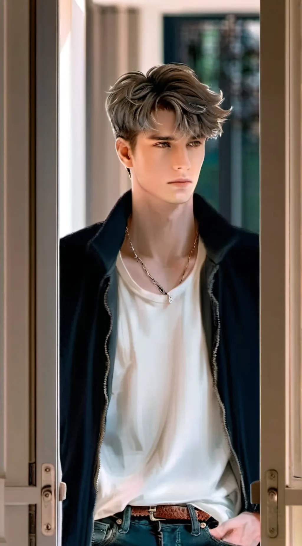 ai character: Nicholas  background