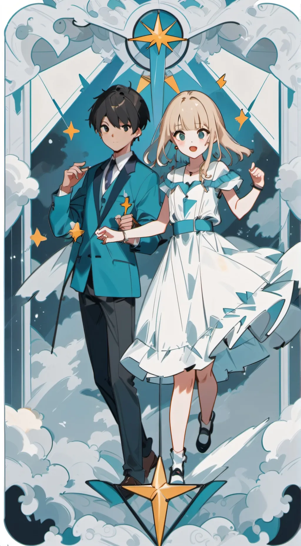 ai character: James and nychelle background