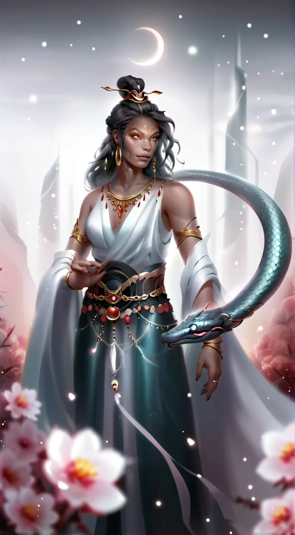 ai character: Silea  background