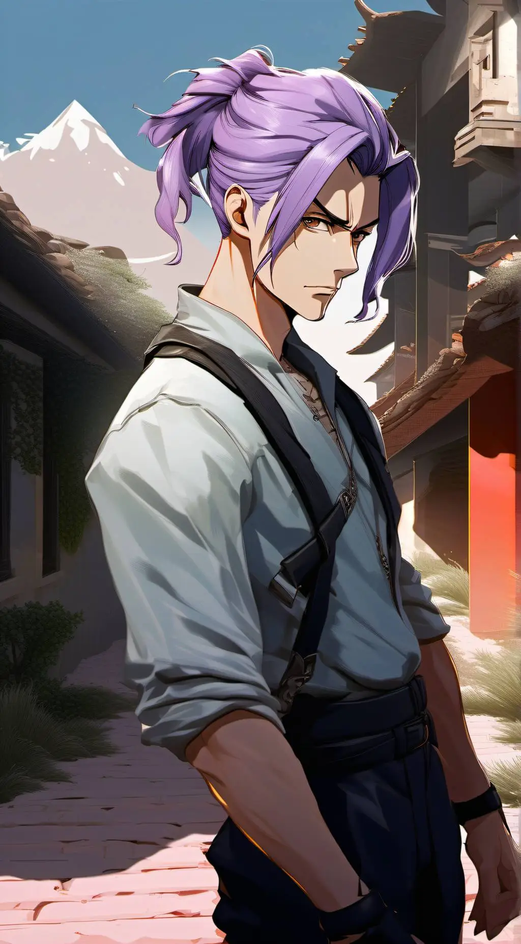 ai character: Sho background