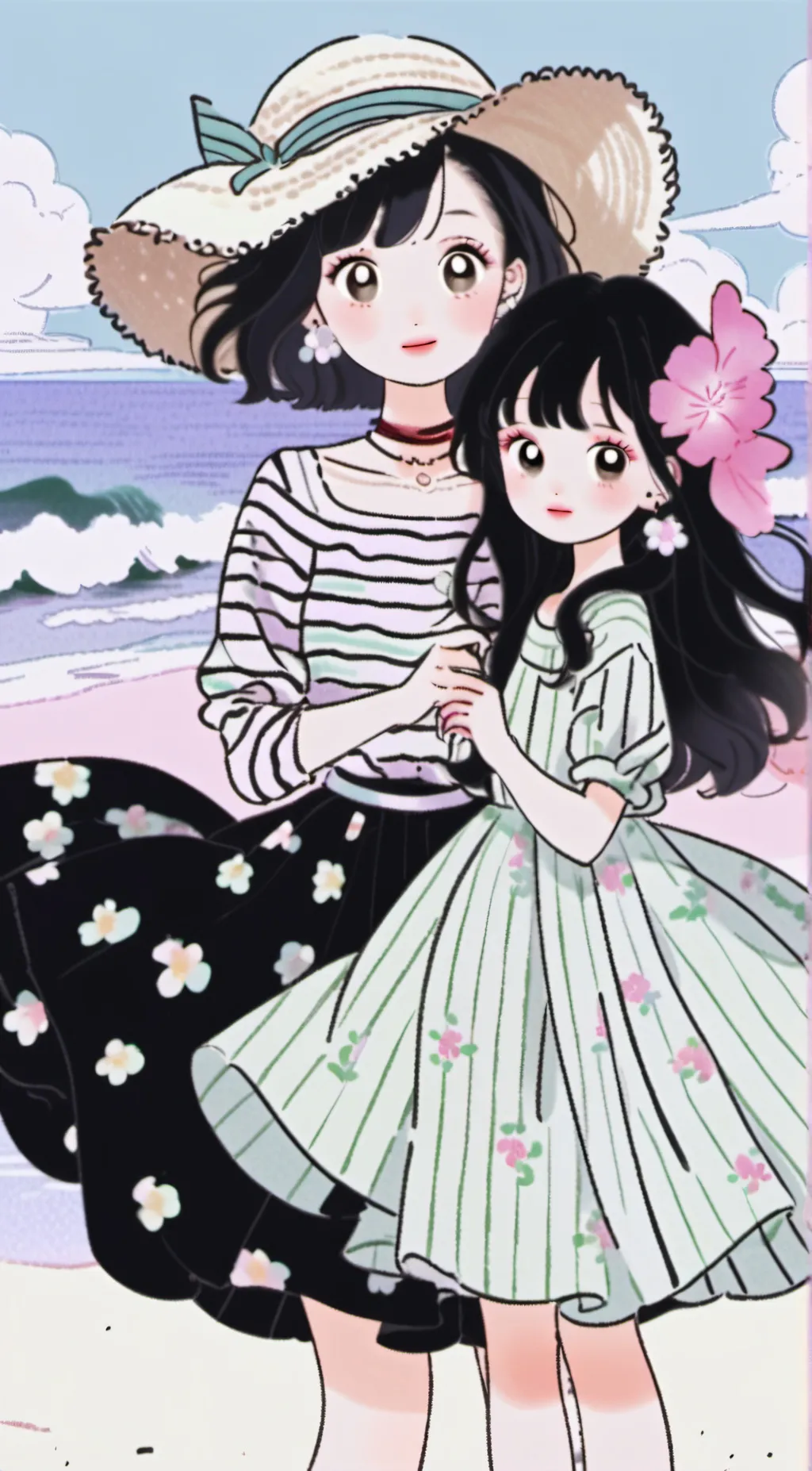 ai character: Felicia and Elina background