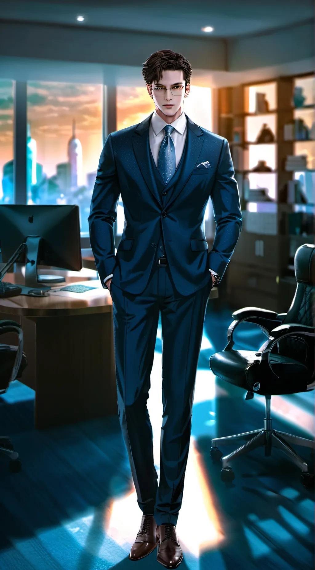 ai character: Robson background