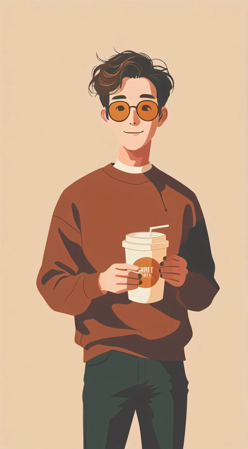 ai character: JoJo background