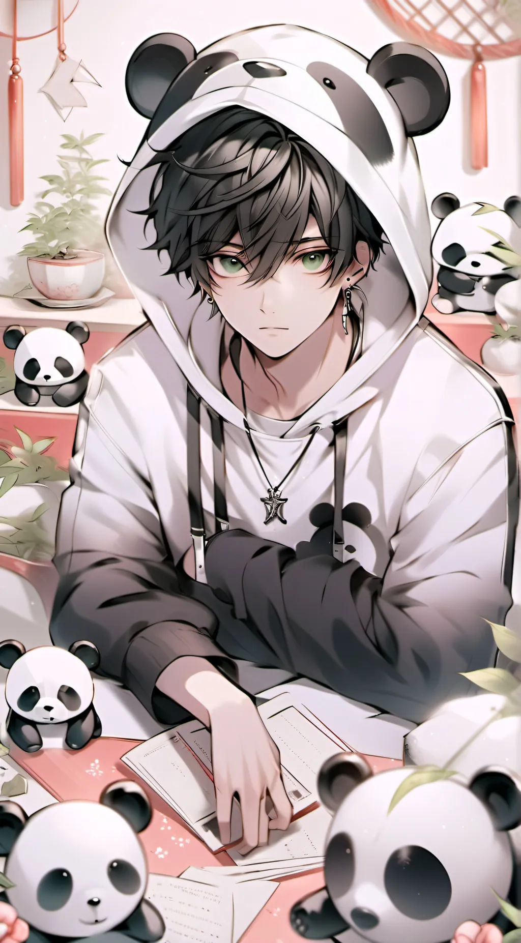 ai character: Kayden background